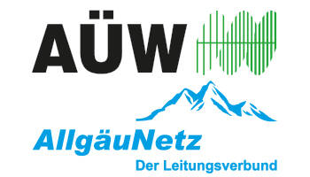 Logo AÜW + AllgäuNetz